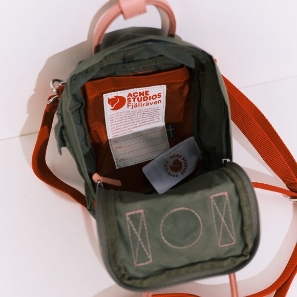 Acne Studios x Fjällräven Kånken Sling Bag – Olive Green - Picture 7 of 8